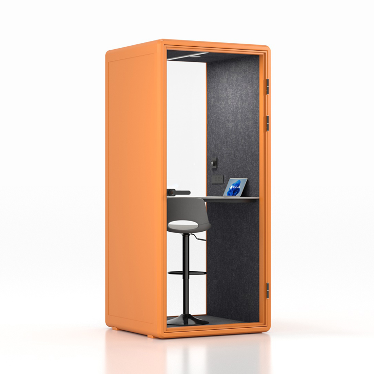 Smart Acoustic Work Booth for privacy and compliance